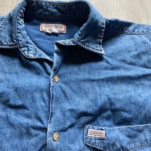 Guess denim jacket/ shirt
